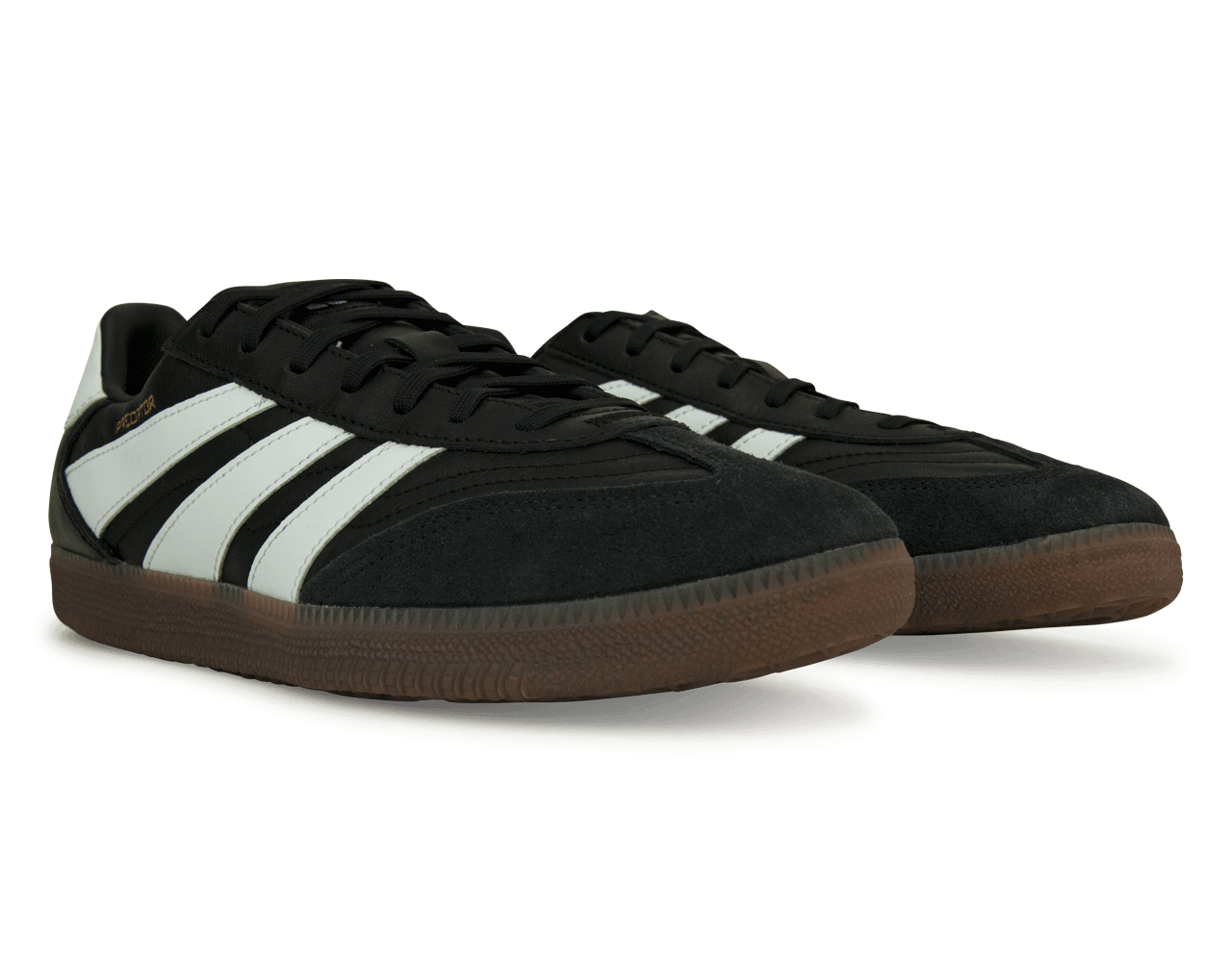 adidas Men's Predator Freestyle IN Black/White/Gold - Image 4