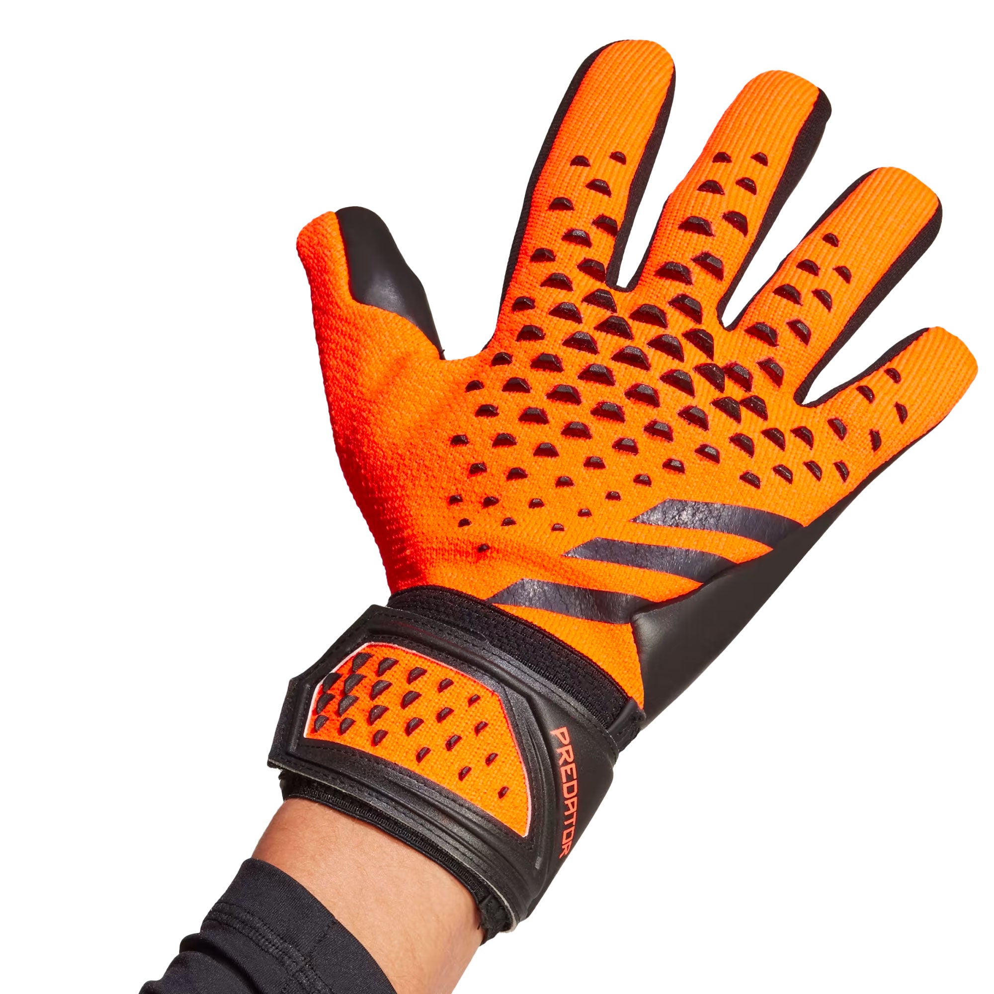 adidas Men's Predator GL League Goalkeeper Gloves Orange/Black - Image 2