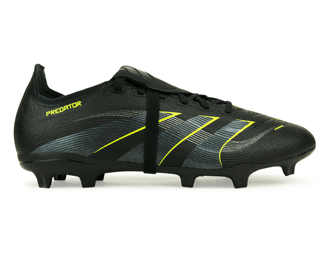 adidas Men's Predator League Foldover Tongue FG/MG Black/Green