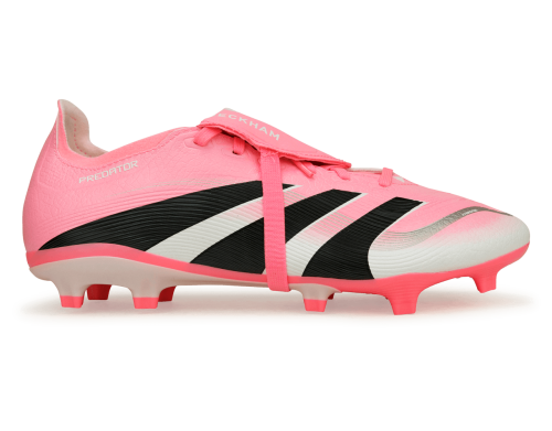 adidas Men's Predator League Foldover Tongue FG/MG Pink/Black/White