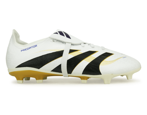 adidas Men's Predator League Foldover Tongue FG White/Black/Gold