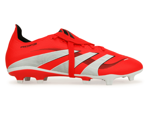 adidas Men's Predator League Foldover Tongue FG/MG Red/White/Black