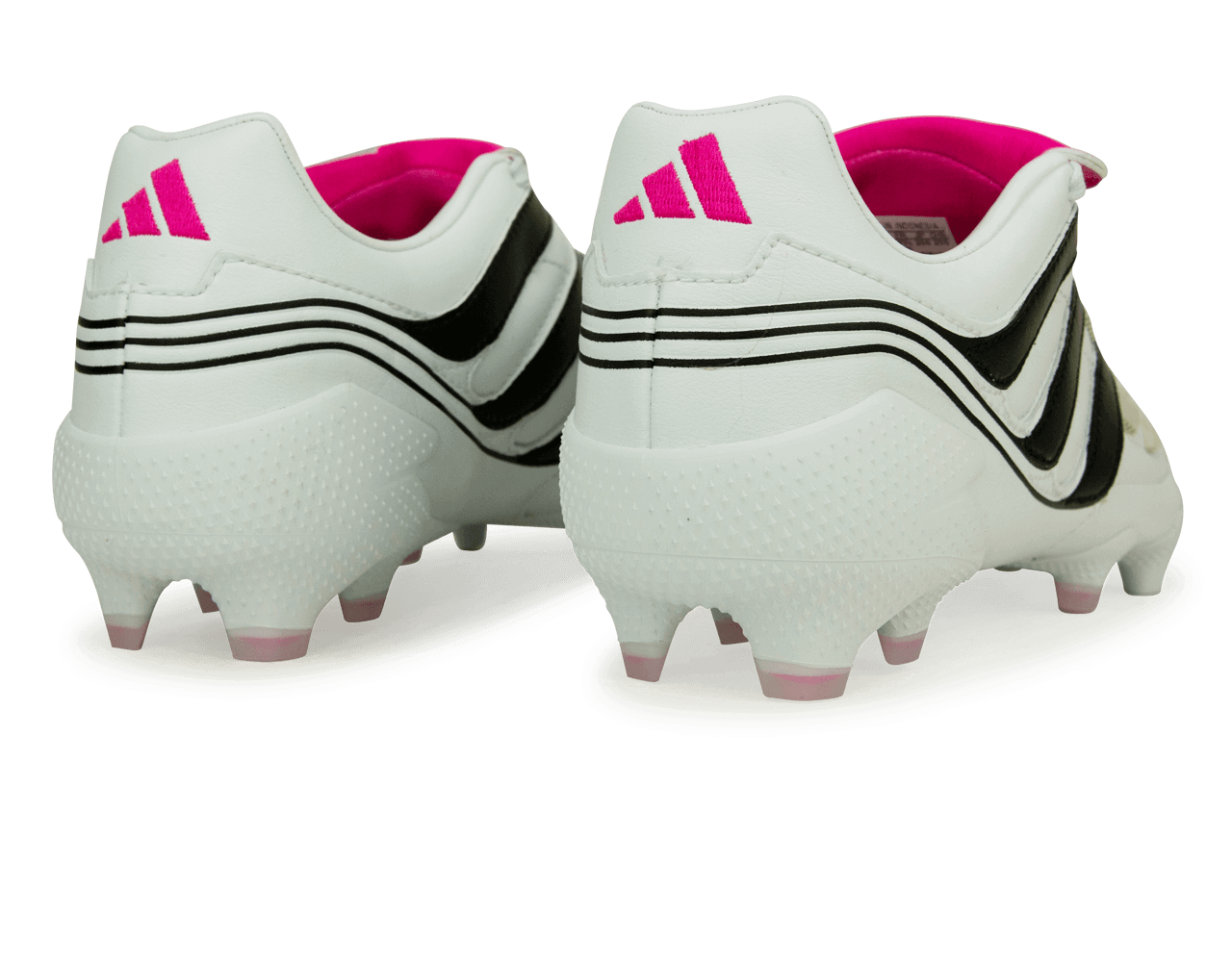 adidas Men's Predator Precision.1 FG Cloud White/Pink - Image 3