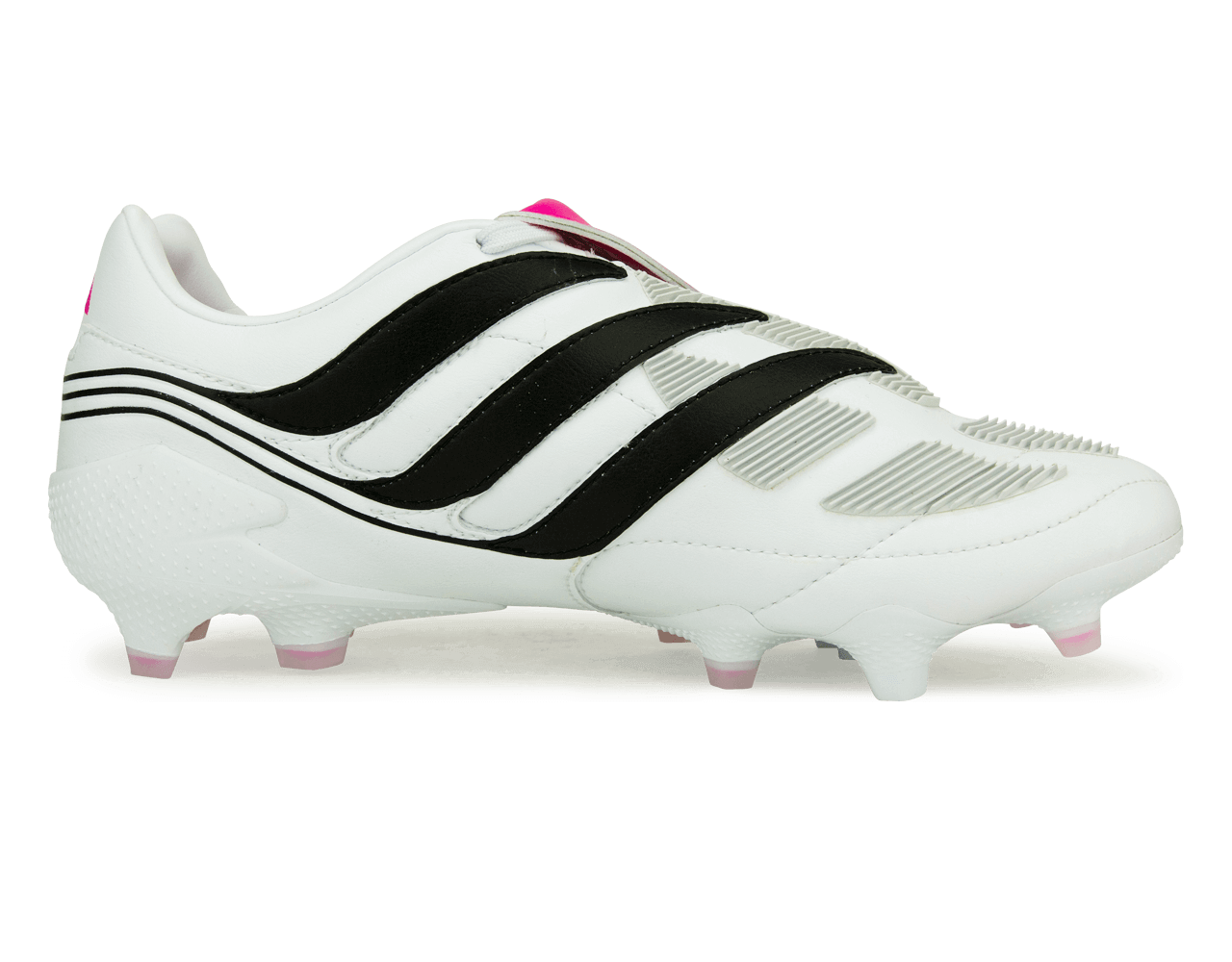 adidas Men's Predator Precision.1 FG Cloud White/Pink - Image 2