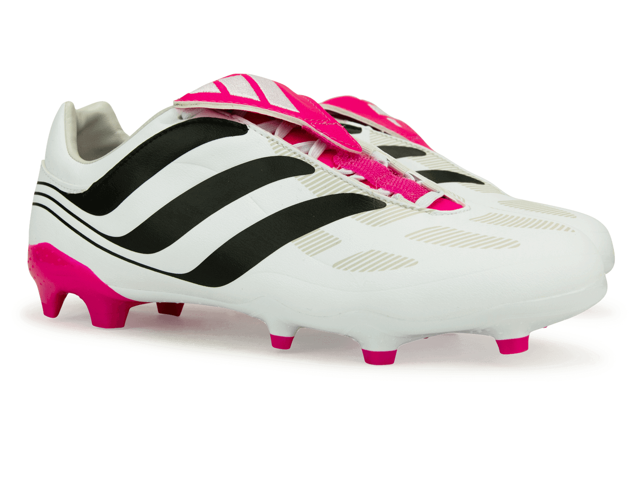 adidas Men's Predator Precision.3 FG Cloud White/Pink - Image 3