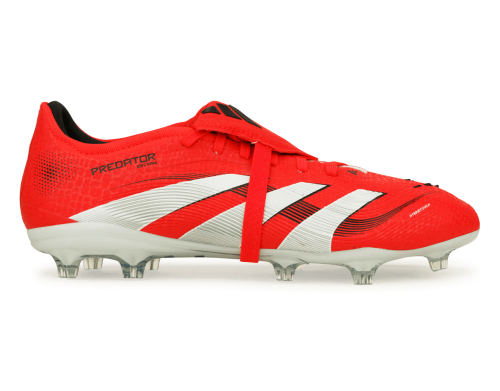 adidas Men's Predator Pro Foldover Tongue FG Red/White/Black