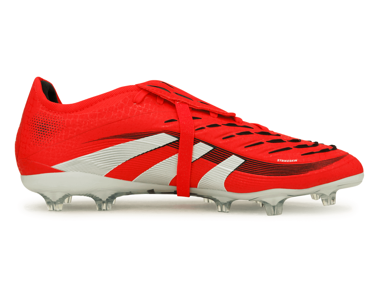 adidas Men's Predator Pro Foldover Tongue FG Red/White/Black - Image 2