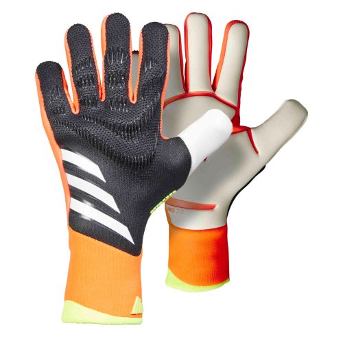 adidas Men's Predator Pro Goalkeeper Gloves Black/Orange/White