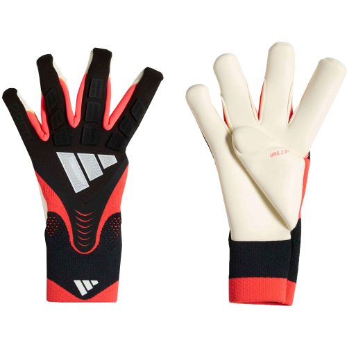 adidas Men's Predator Pro Hybrid Goalkeeper Gloves Black/Red/White