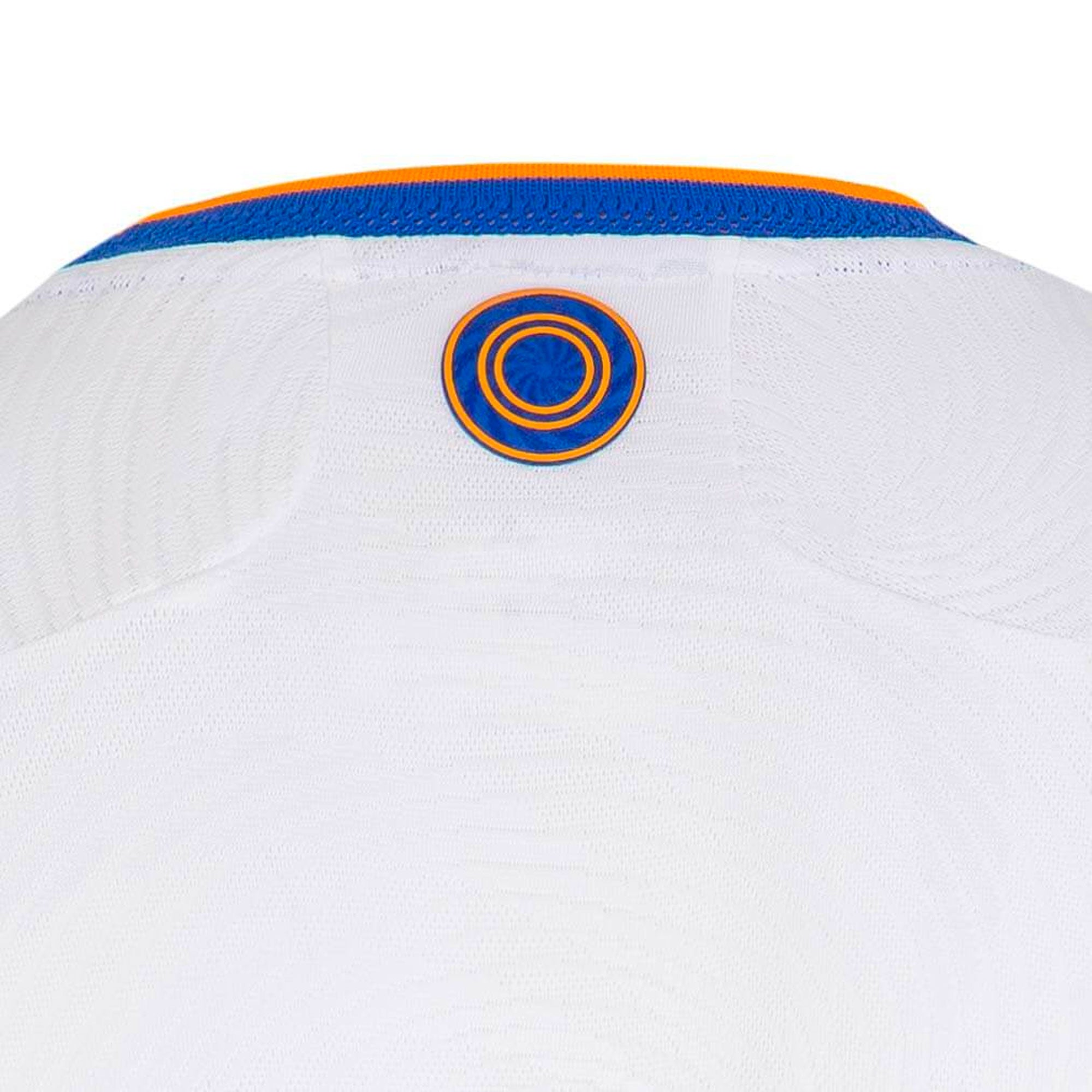 adidas Men's Real Madrid 2021/22 Long Sleeve Authentic Home Jersey White/Blue - Image 4