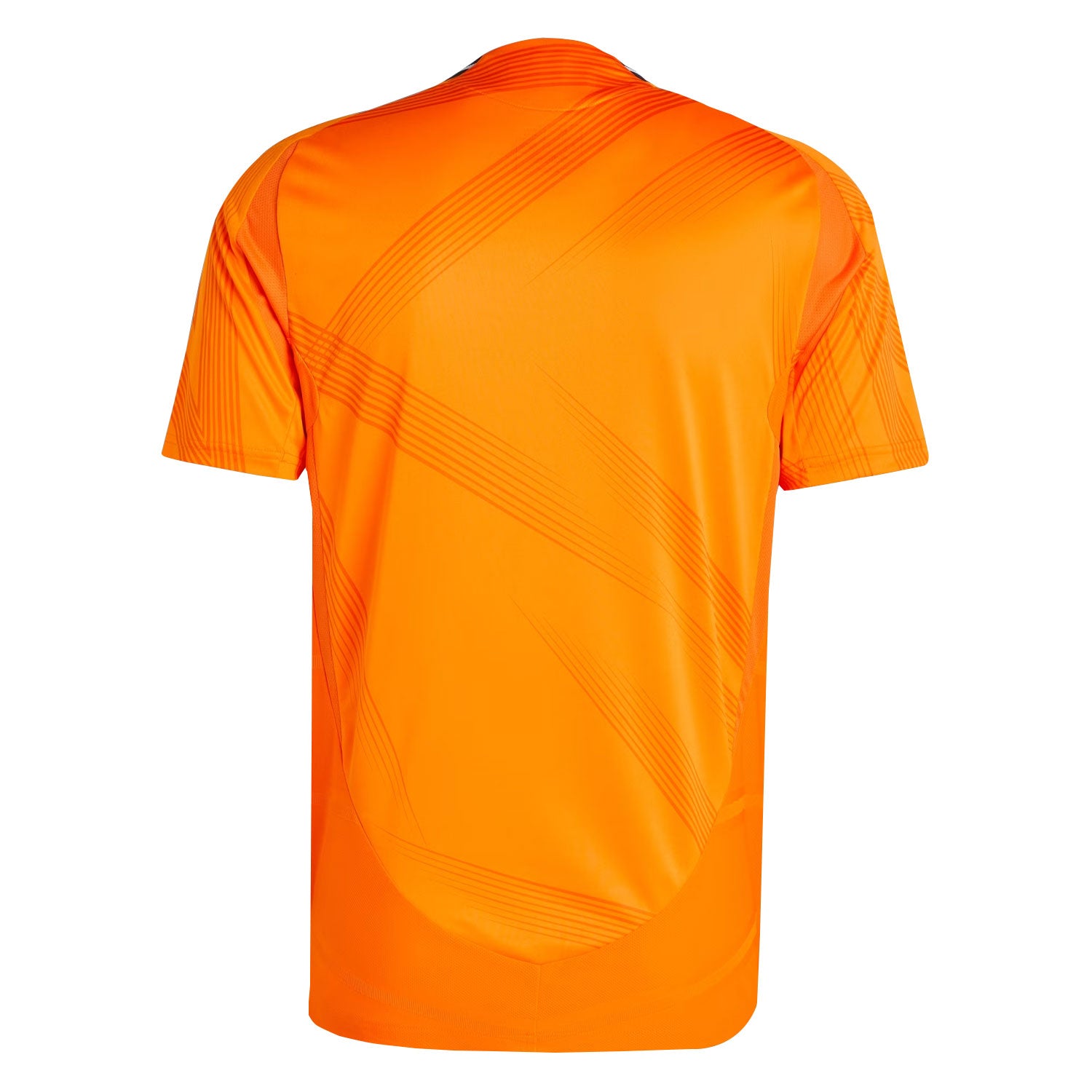 adidas Men's Real Madrid 2024/25 Authentic Away Jersey Orange/Black - Image 2