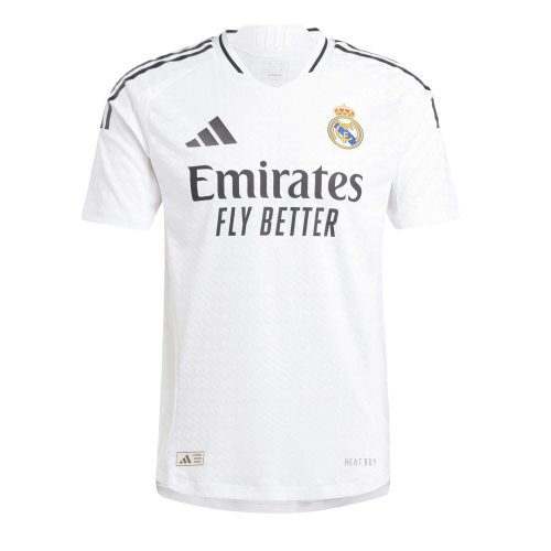 adidas Men's Real Madrid 2024/25 Authentic Home Jersey White/Black