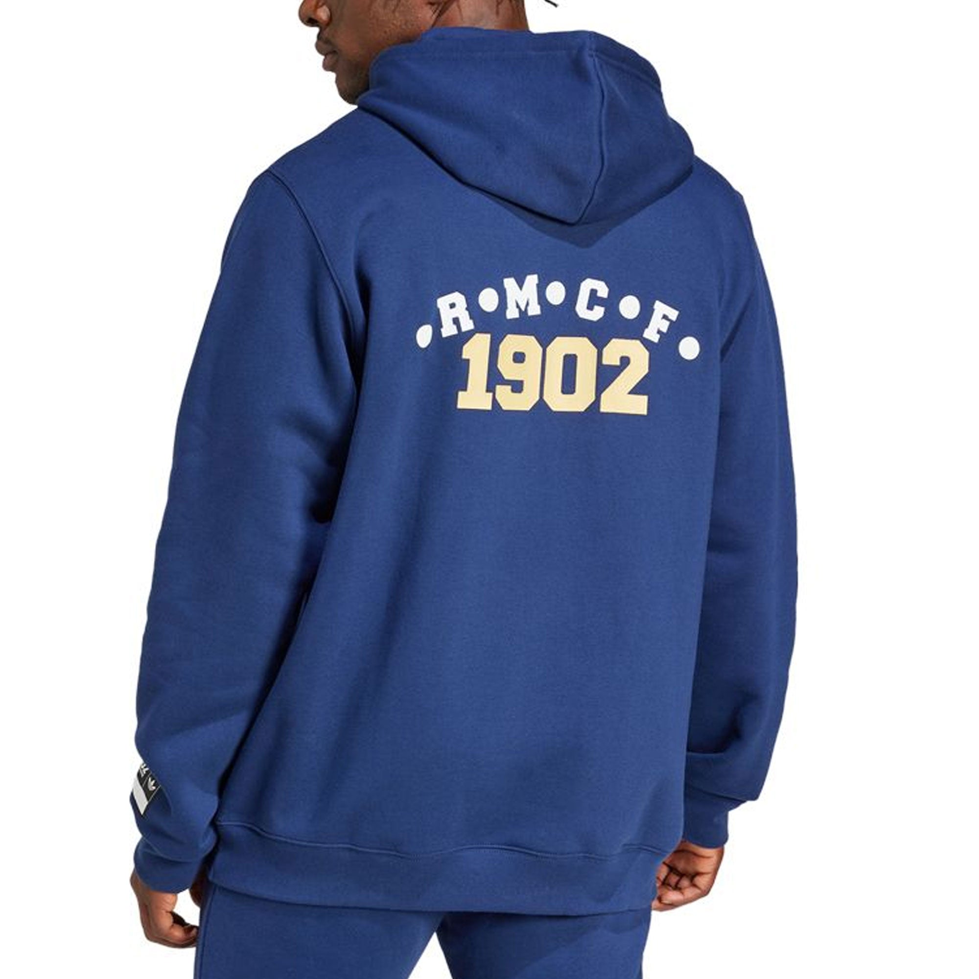 adidas Men's Real Madrid 2024/25 VRCT Hoodie Blue - Image 2