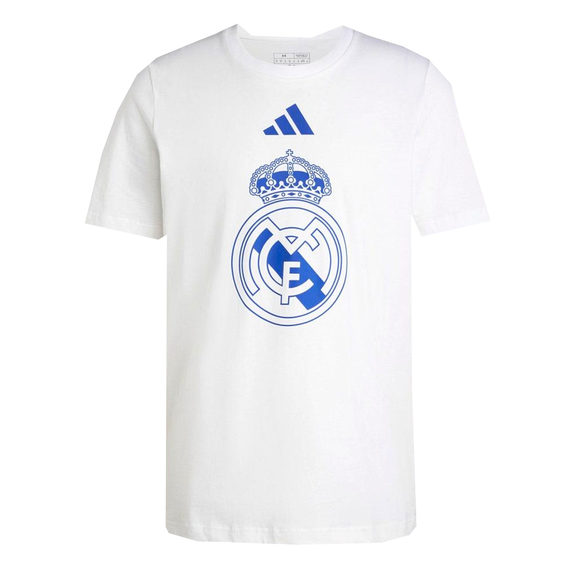 adidas Men's Real Madrid 2024 DNA Tee White