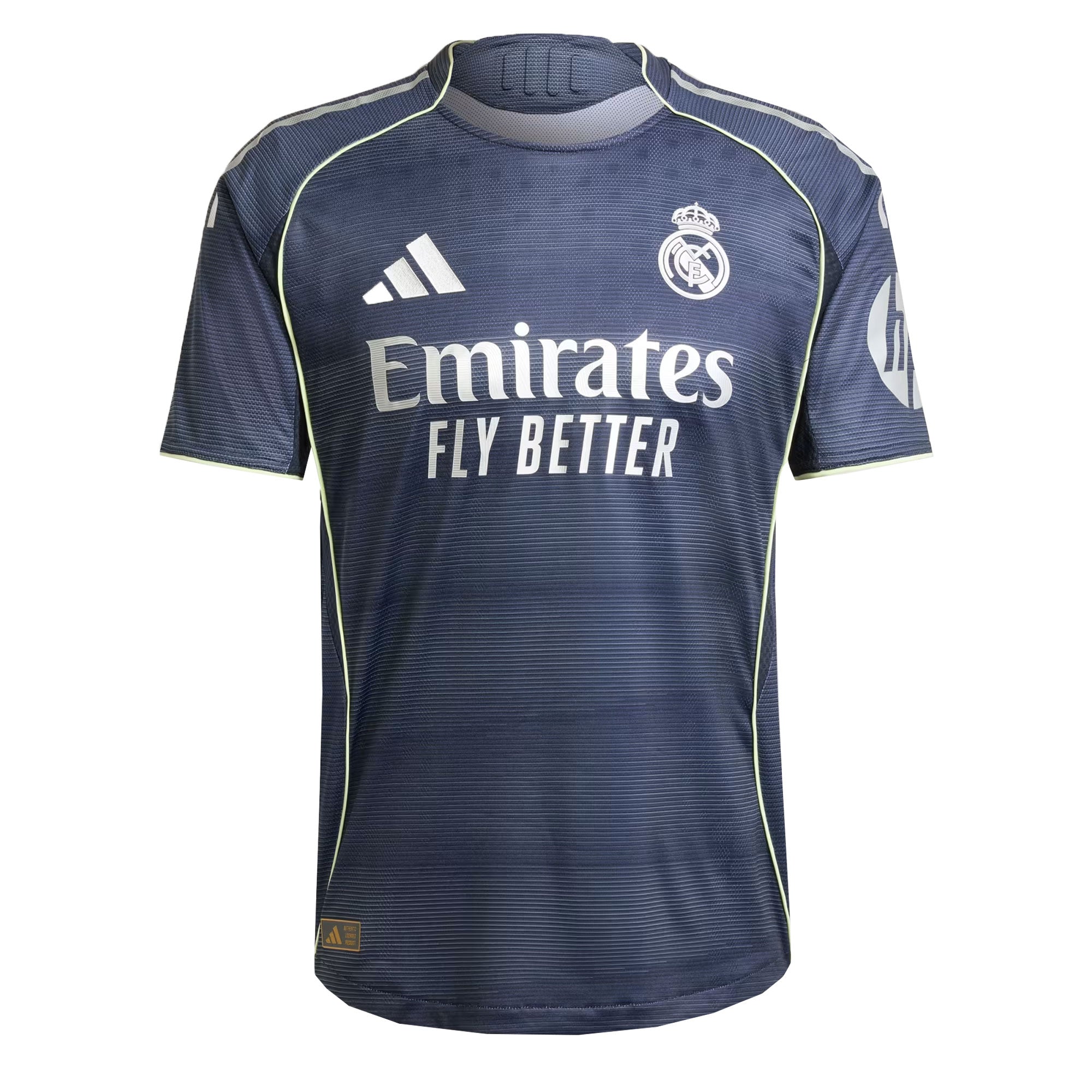 adidas Men's Real Madrid 2025/26 Authentic Away Jersey Legend Ink/ White