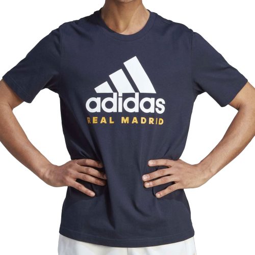 adidas Men's Real Madrid DNA Tee Navy