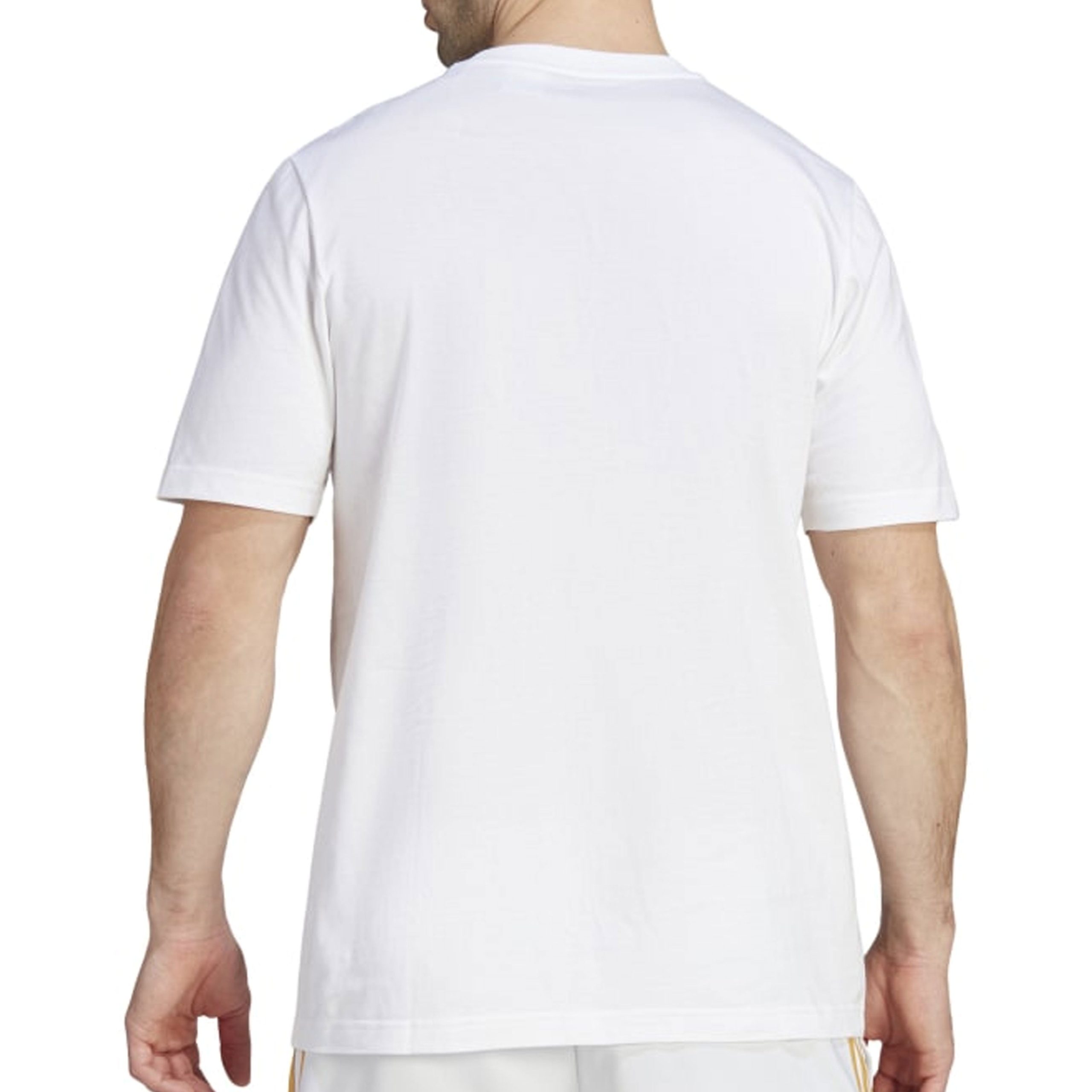 adidas Men's Real Madrid DNA Tee White - Image 2