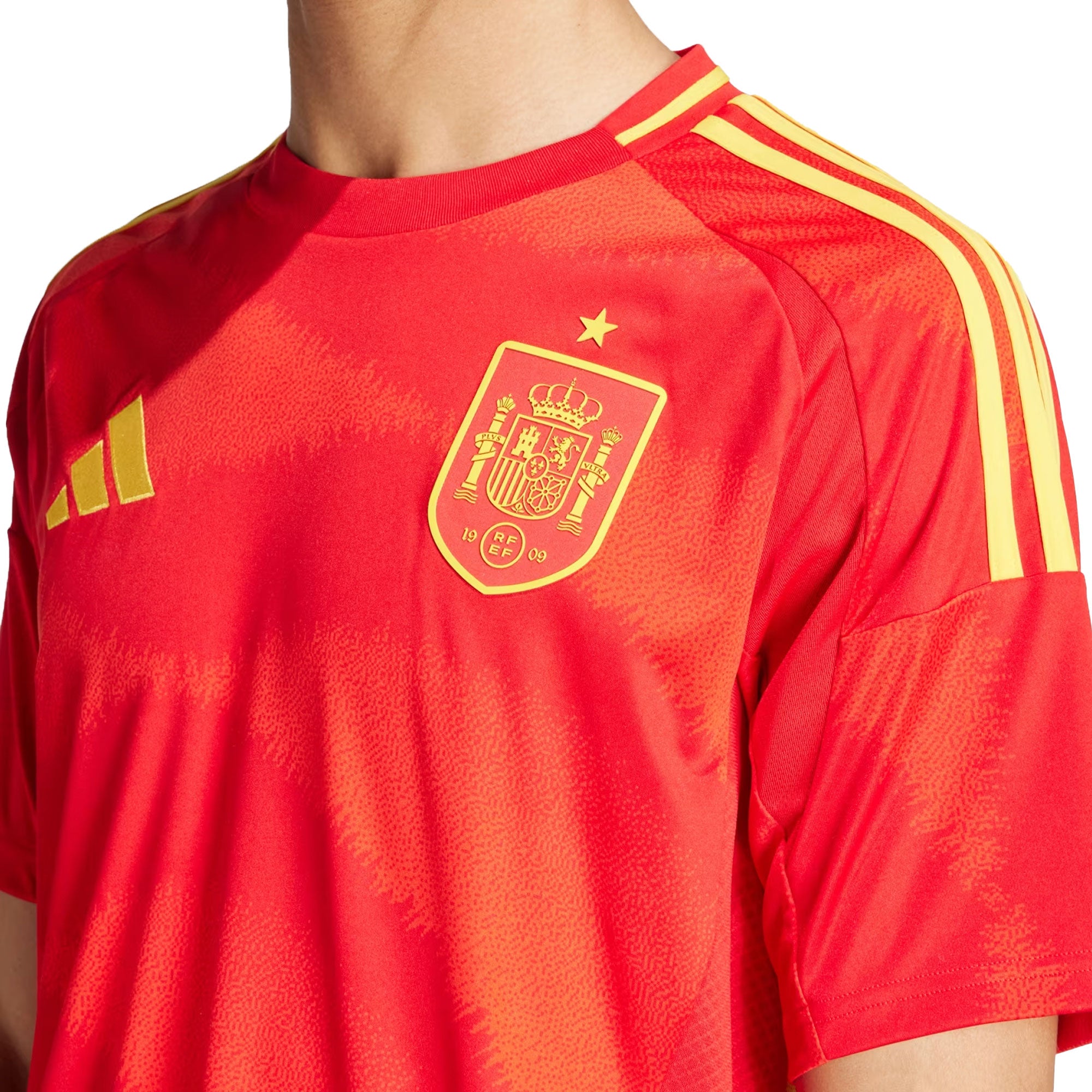adidas Men's Spain 2024/25 Home Jersey Better Scarlet - Image 3