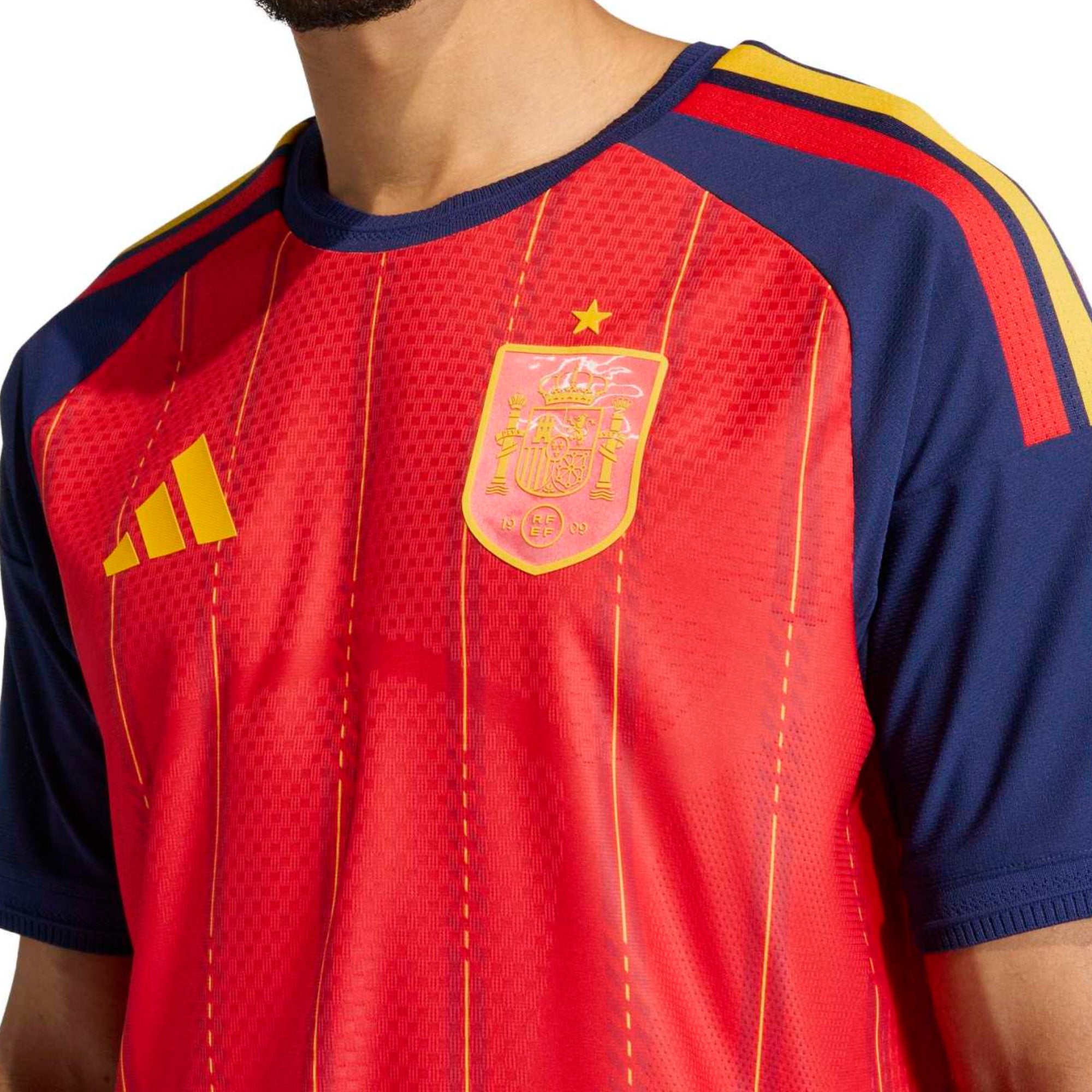 adidas Men's Spain World Cup 2026 Authentic Home Jersey Red - Image 3