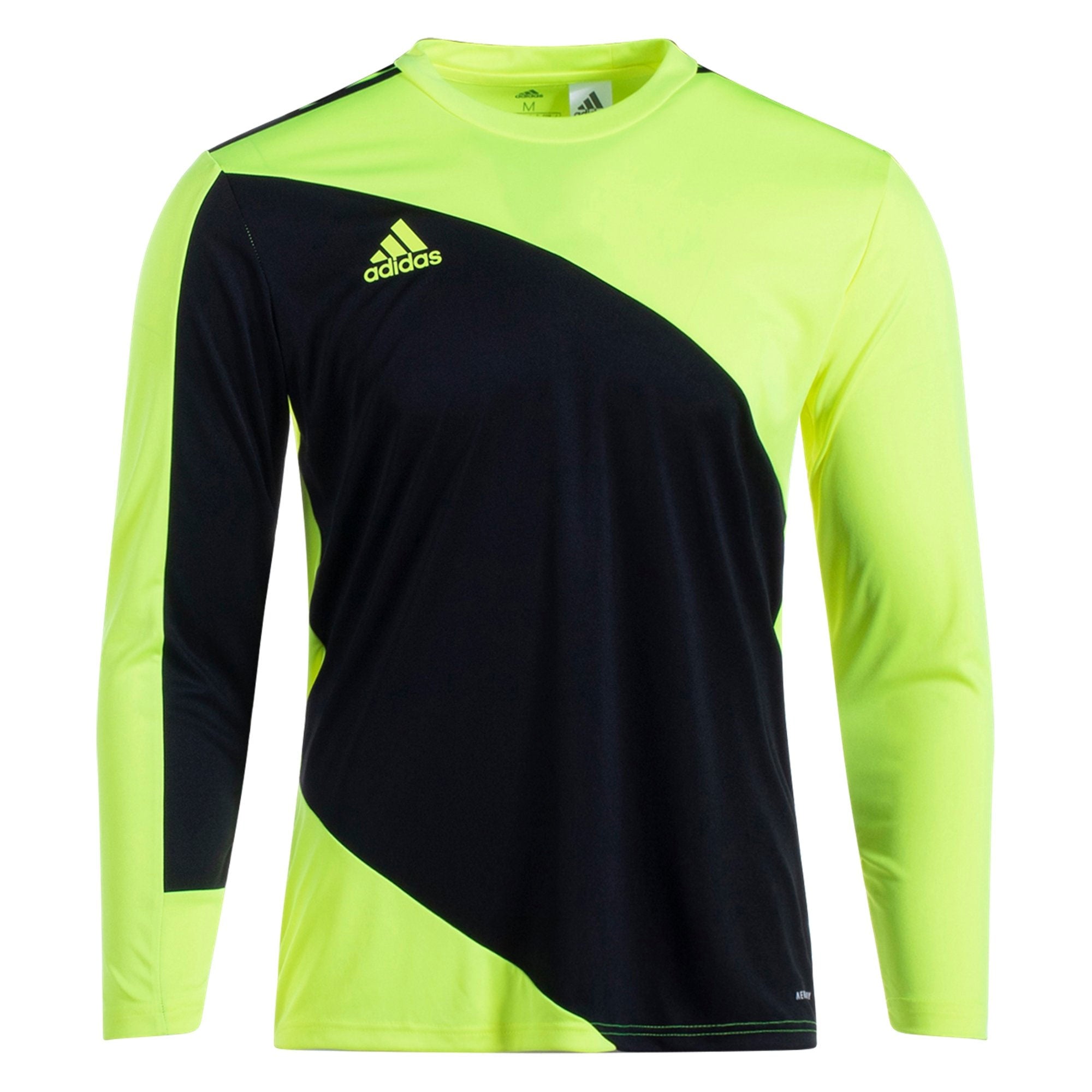 adidas Men's Squadra 21 Goalkeeper Long Sleeve Jersey Yellow/Black