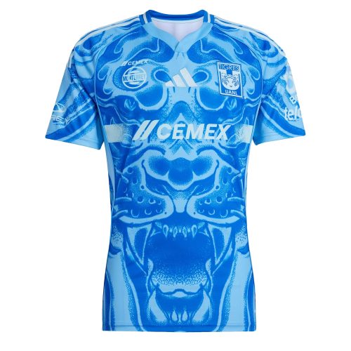 adidas Men's Tigres UANL 2025/26 Away Jersey Sea Blue