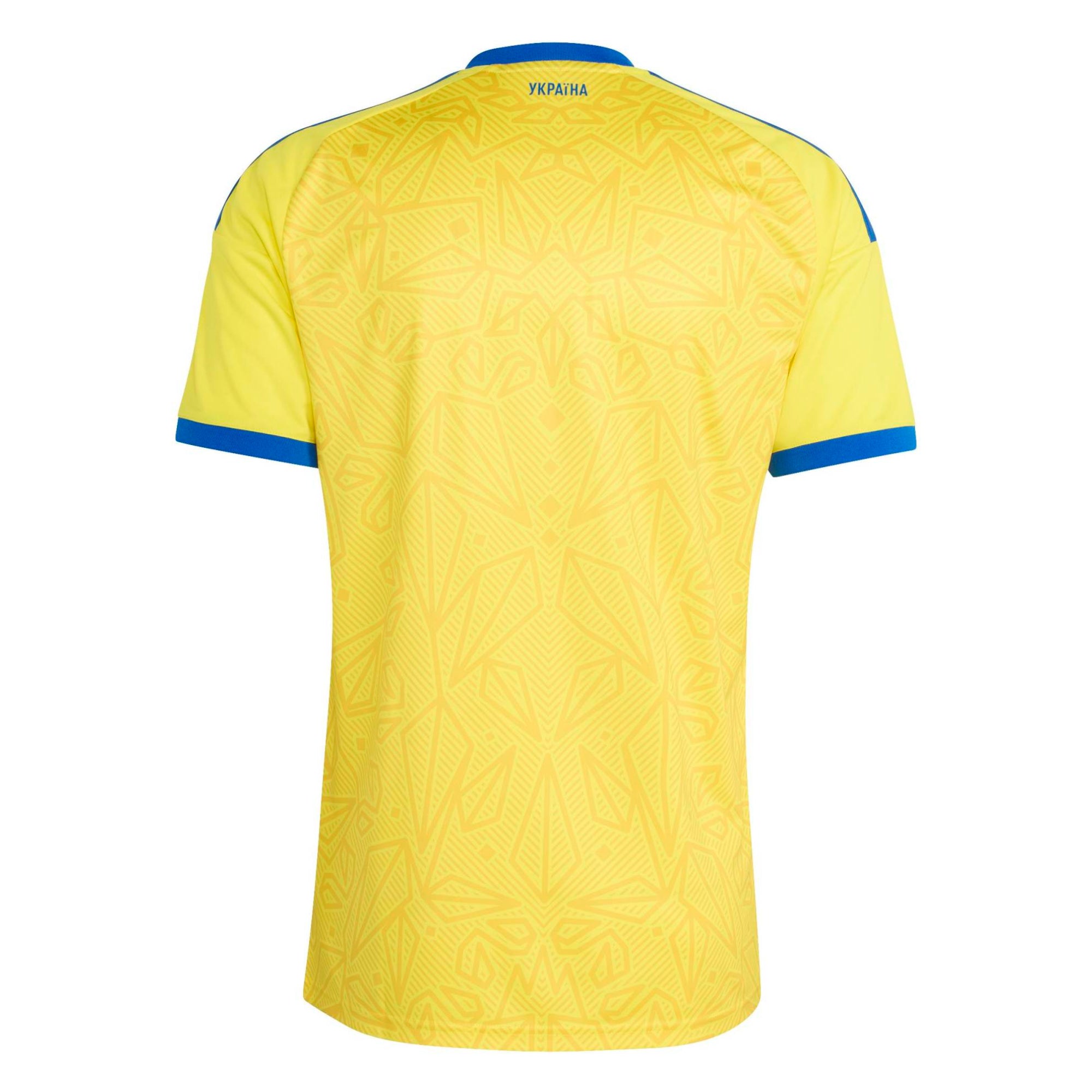 adidas Men's Ukraine 2026/27 Home Jersey Yellow - Image 2