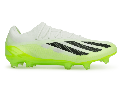 adidas Men's X Crazyfast.1 FG White/Lucid Lemon