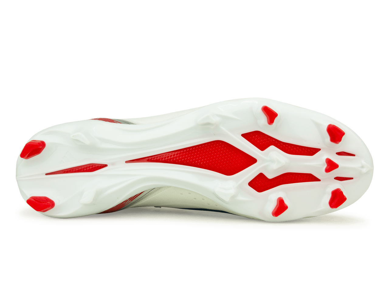 adidas Men's X Crazyfast USA.3 FG White/Red - Image 5