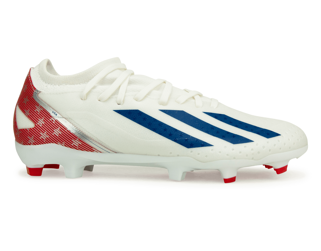 adidas Men's X Crazyfast USA.3 FG White/Red