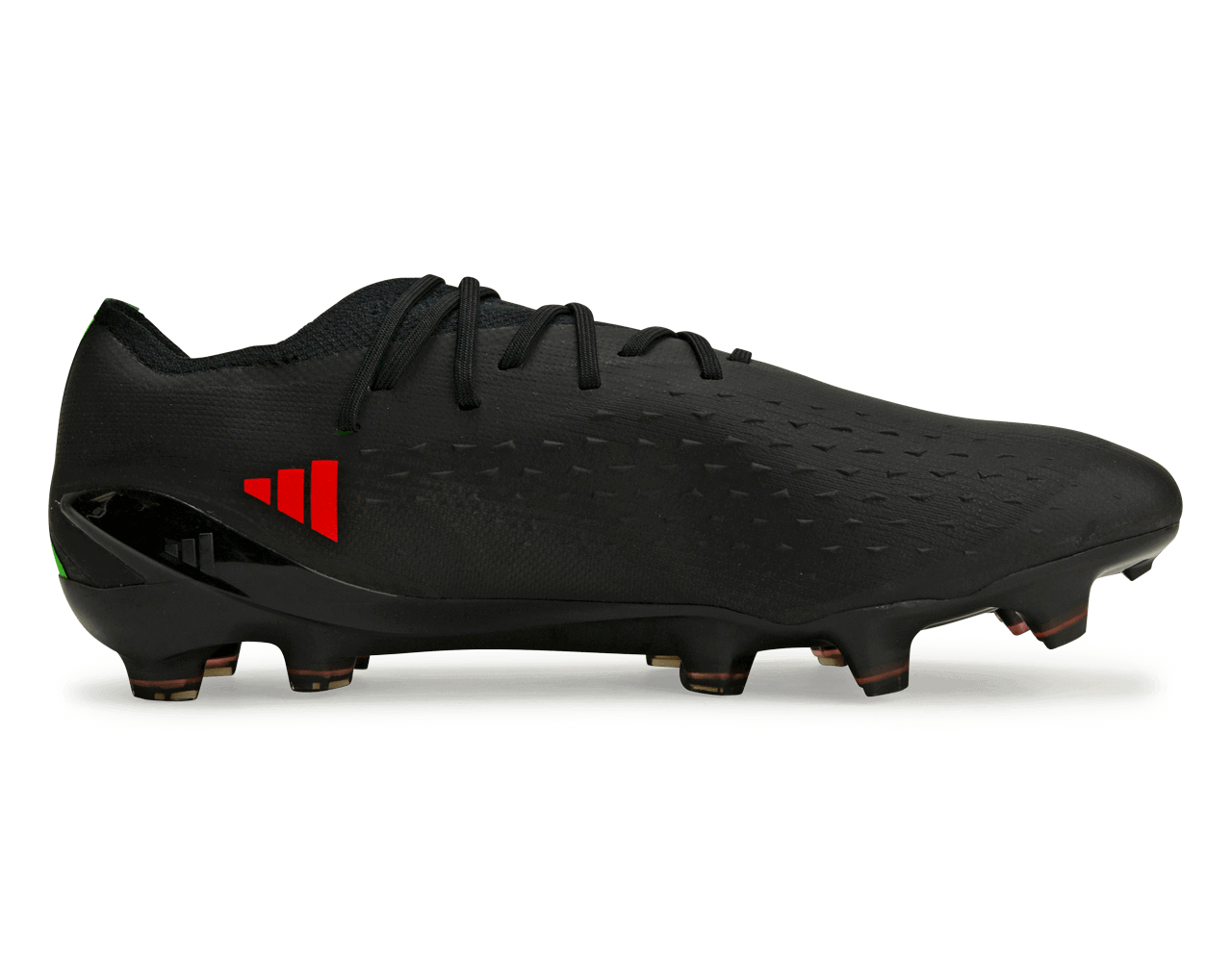 adidas Men's X SpeedPortal.1 FG Black/Solar Red - Image 2