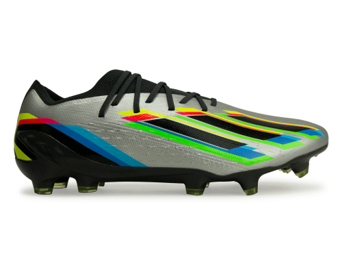 adidas Men's X SpeedPortal.1 FG Silver Metallic/Yellow