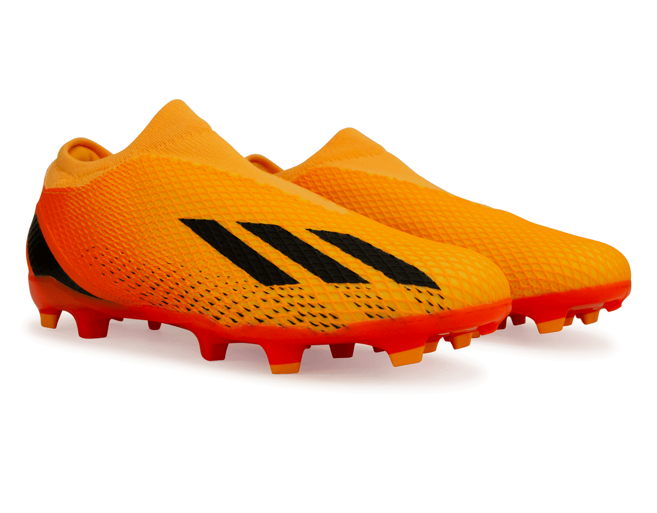 adidas Men's X SpeedPortal.3 Laceless FG Gold/Black - Image 3