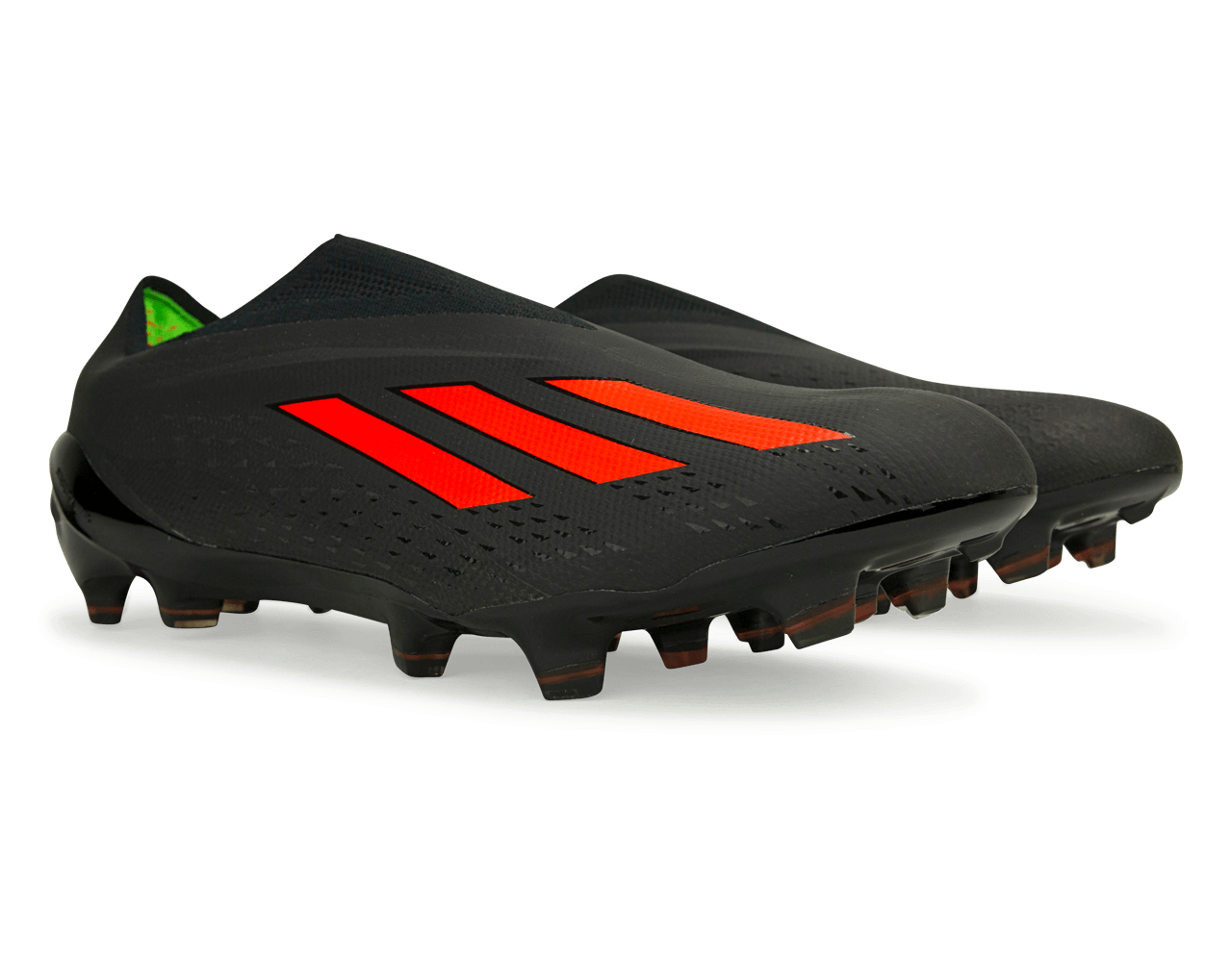 adidas Men's X SpeedPortal+ FG Black/Red/Green - Image 3