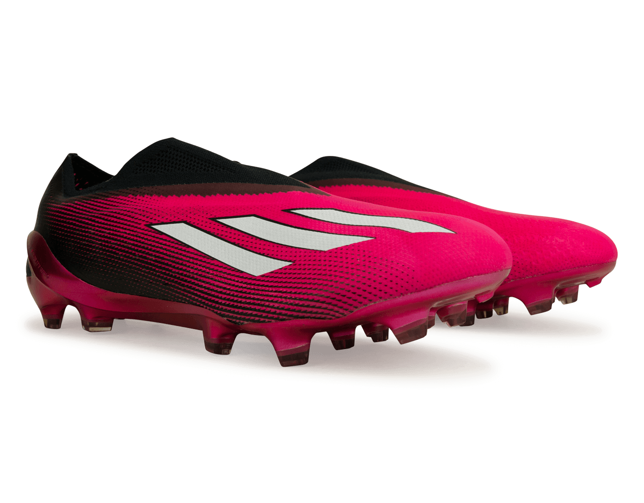 adidas Men's X SpeedPortal+ FG Pink/Black - Image 4