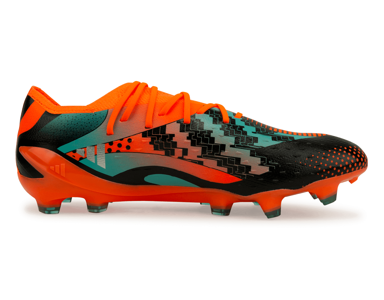 adidas Men's X SpeedPortal Messi.1 FG Orange/Black - Image 2