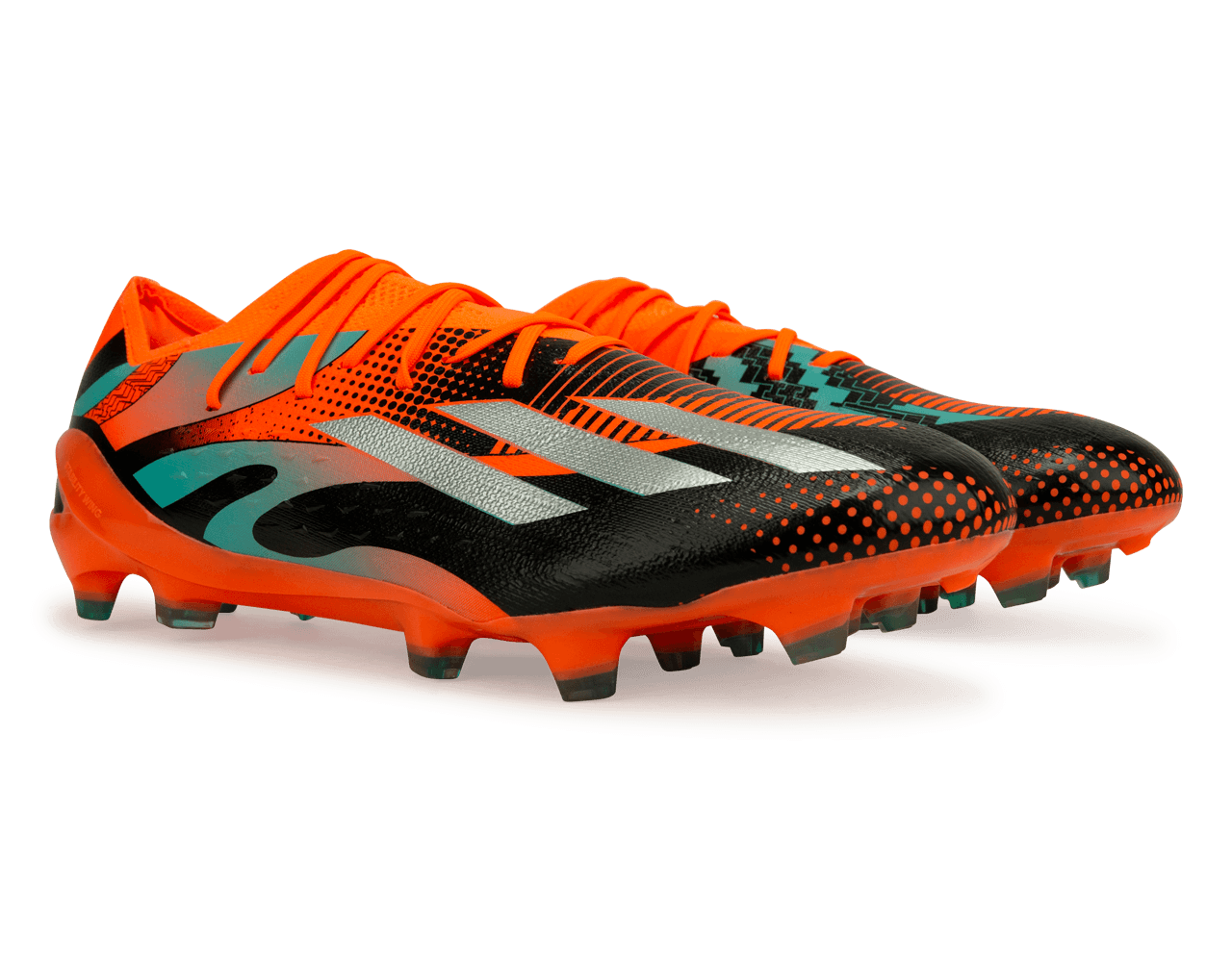 adidas Men's X SpeedPortal Messi.1 FG Orange/Black - Image 3