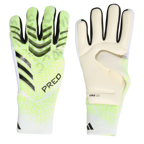 adidas Predator Pro Goalkeeper Gloves White/Green/Black