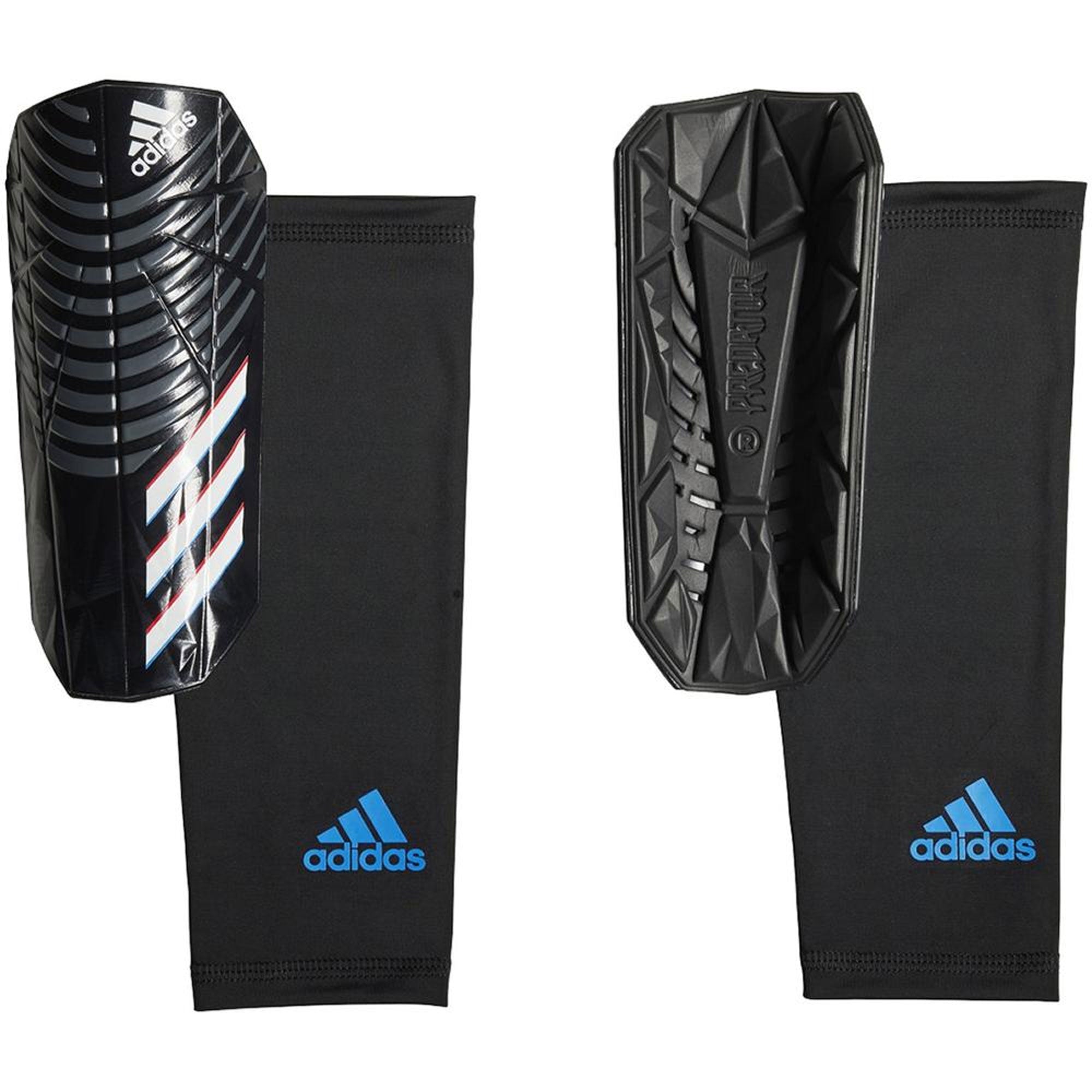 adidas Predator SG League Shin Guards Black/White