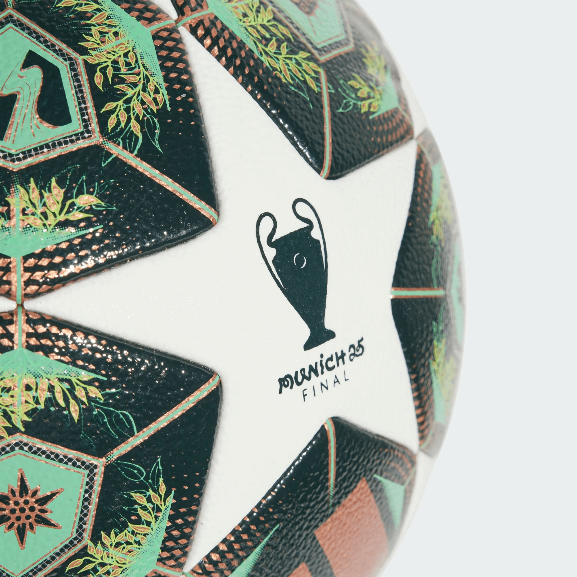 adidas UCL 2024/25 Competition Ball White/Green/Slime - Image 2
