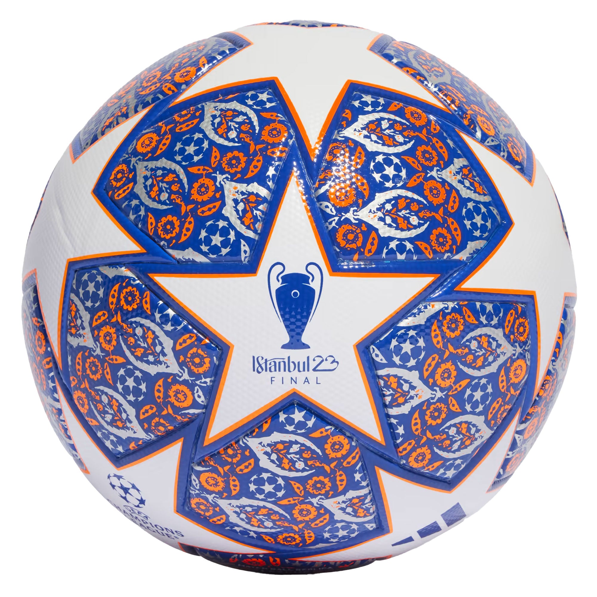 adidas UCL League Istanbul Ball White/Blue/Orange - Image 2