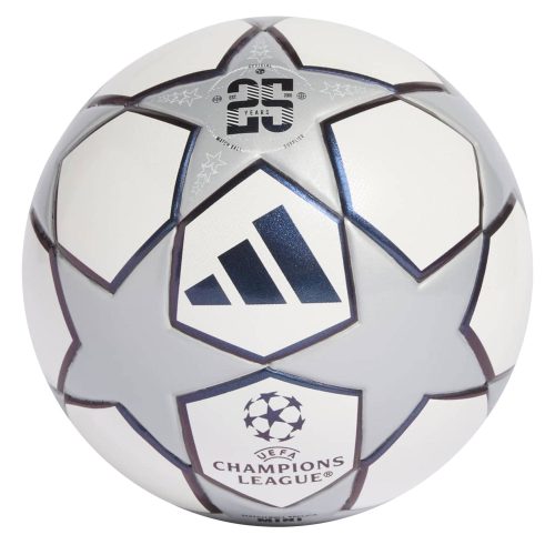 adidas UEFA Champions League Anniversary 3'rd Mini Ball White/Silver