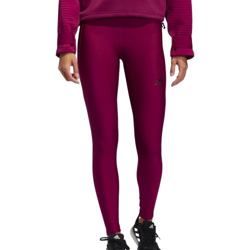 adidas Women's Alphaskin Cold.RDY Long Tights Power Berry