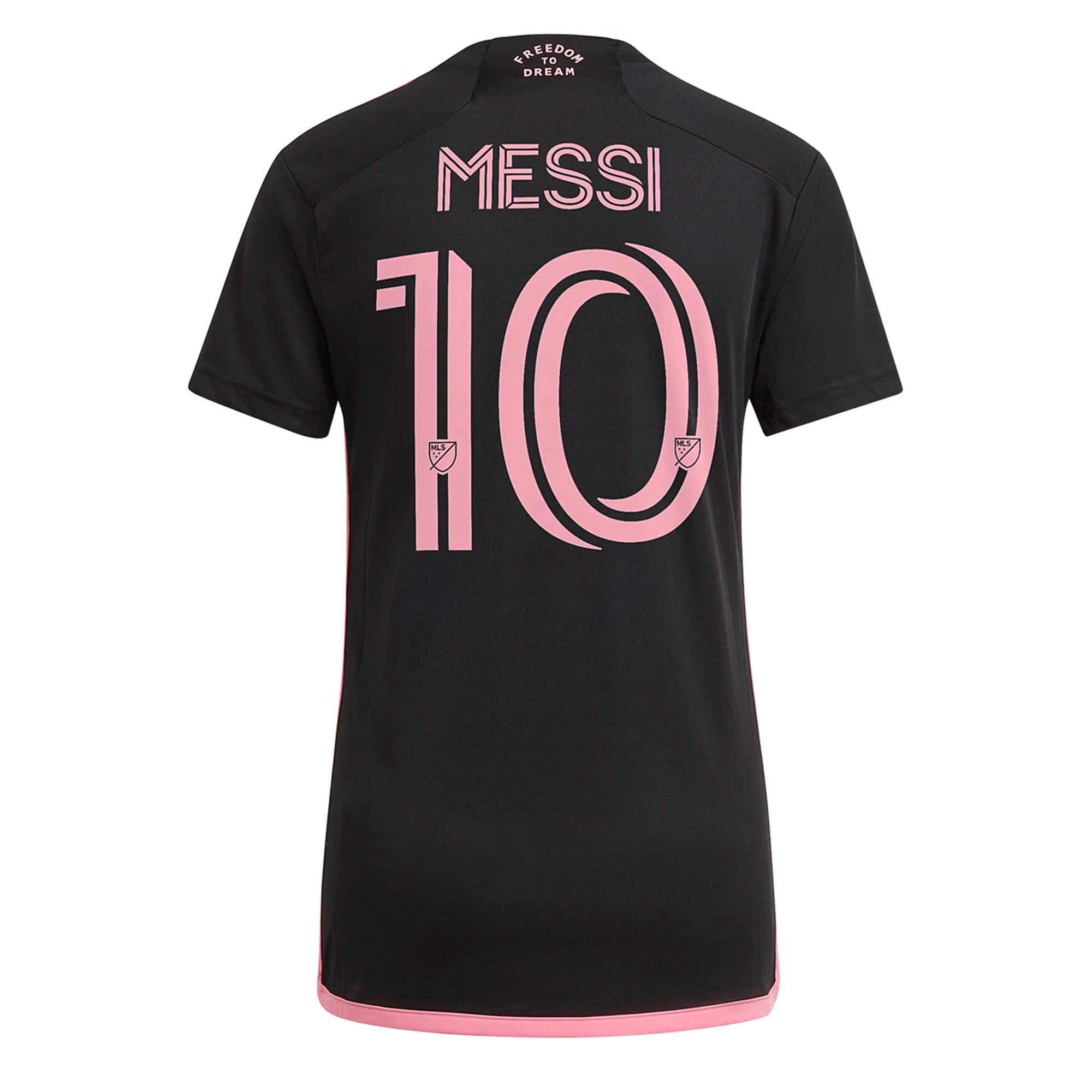 adidas Women's Inter Miami 2023/24 Away Jersey w/ Messi #10 Printing - Image 2