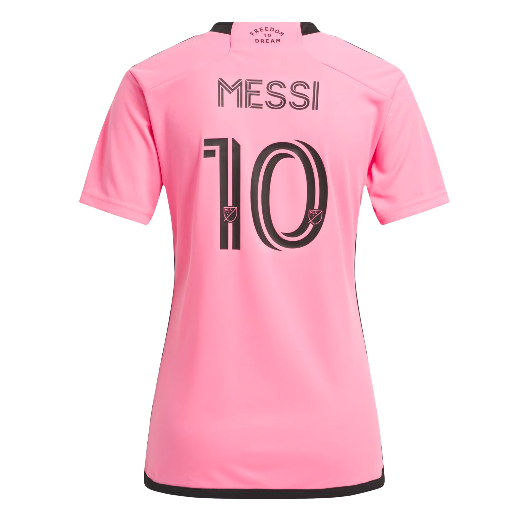 adidas Women's Inter Miami 2024/25 Home Jersey w/ Messi #10 Printing - Image 3