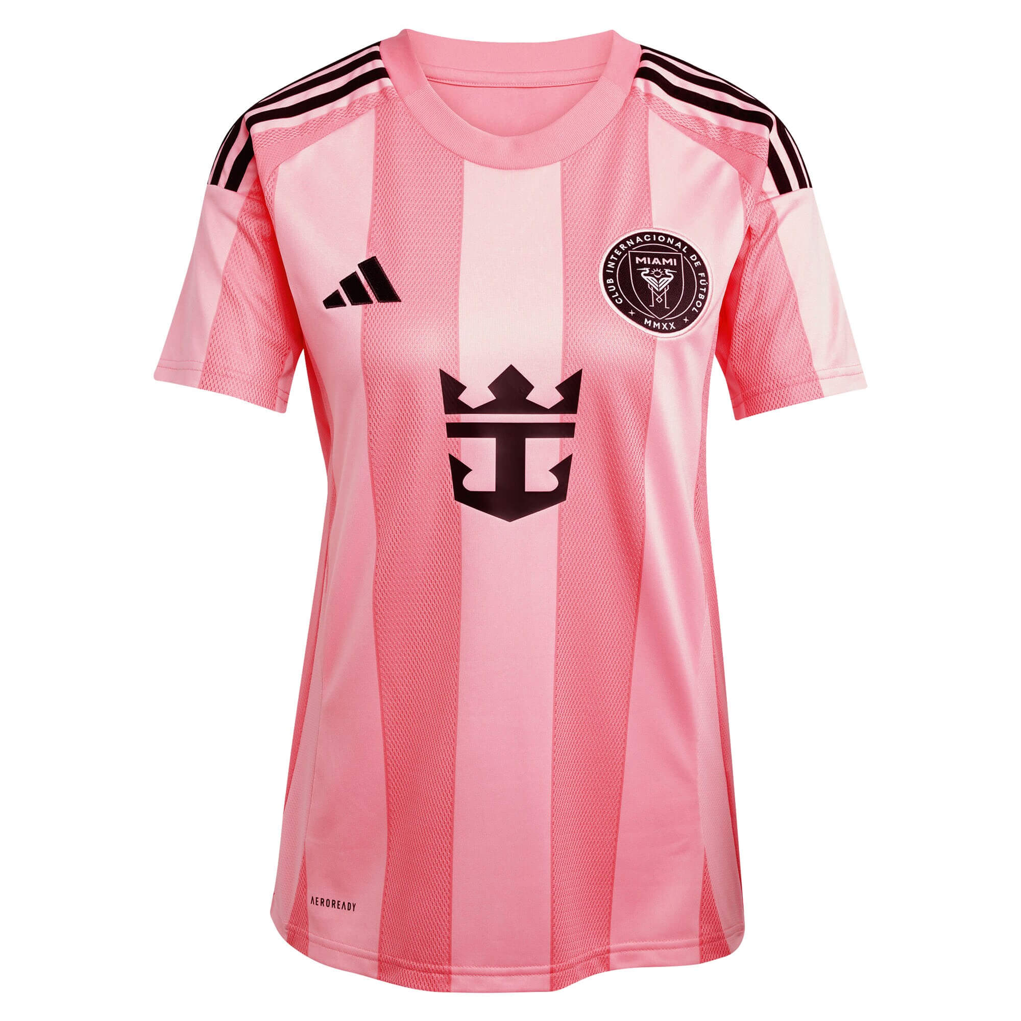 adidas Women's Inter Miami 2025/26 Home Jersey w/ Messi #10 Printing - Image 2