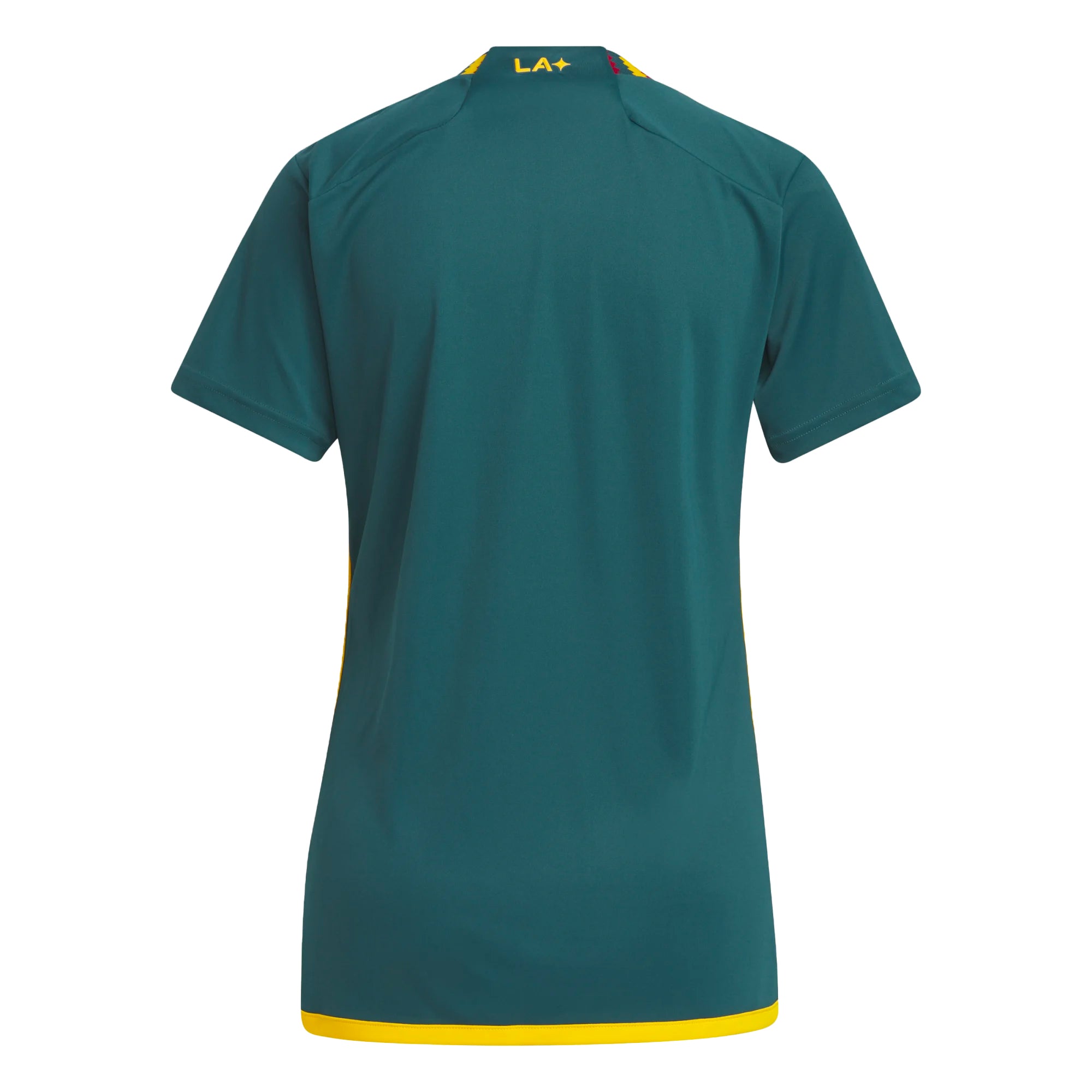 adidas Women's LA Galaxy 2023/24 Away Jersey Green/Gold - Image 2