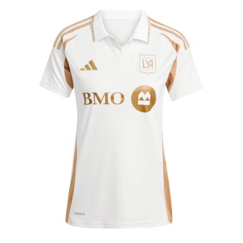 adidas Women's LAFC 2025/26 Away Jersey White/Gold