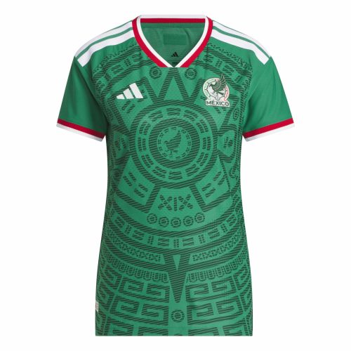 adidas Women's Mexico World Cup 2026 Authentic Home Jersey Green/White