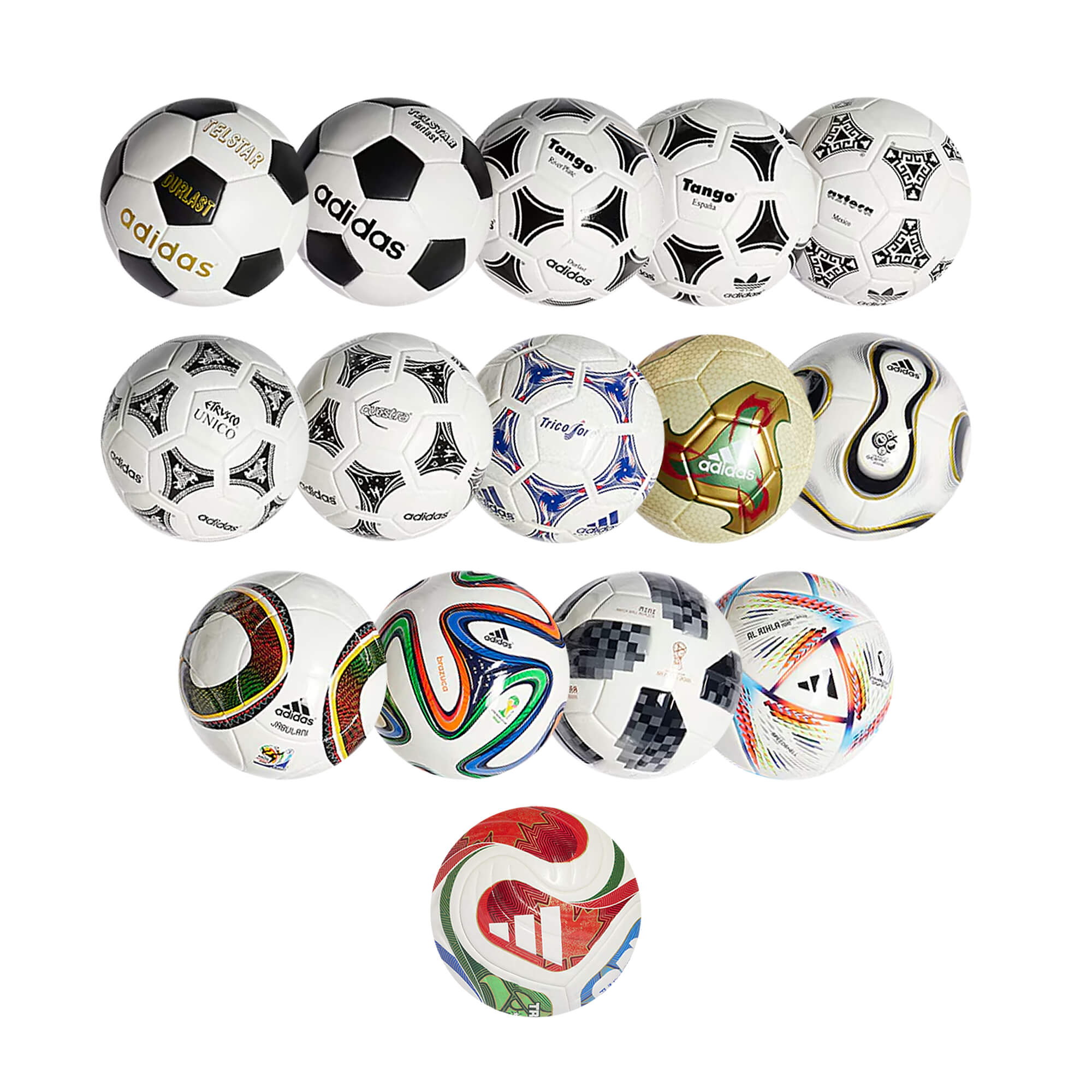 adidas World Cup 2026 Historical Official Match Soccer Ball Set