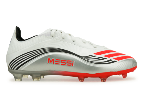 adidas Kids Messi F50 Elite FG White/Red/Silver